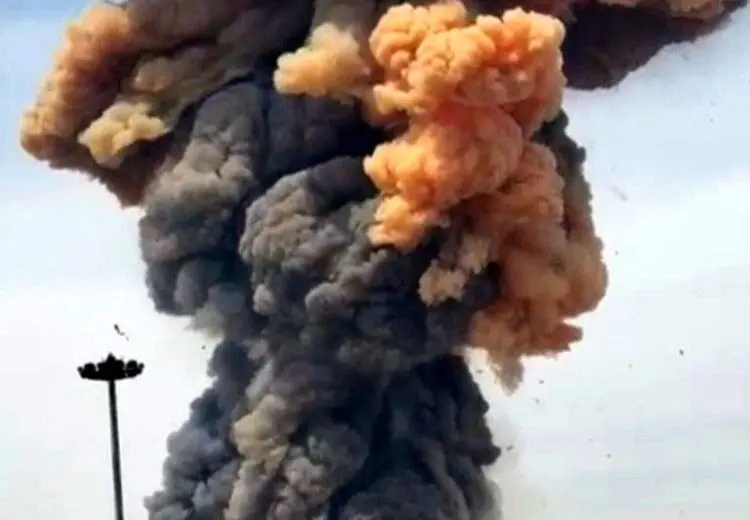 محافظت در برابر باران‌های اسیدی سمی ناشی از انفجار مخازن سوخت