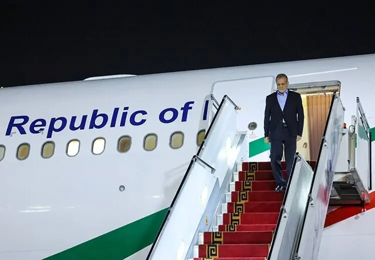 پزشکیان به تهران بازگشت