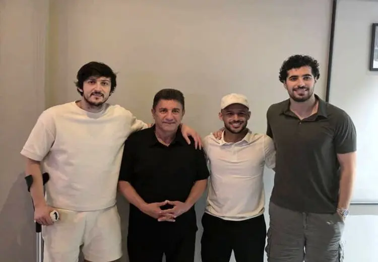 جلسه قلعه‌نویی با 3 لژیونر ایرانی در امارات