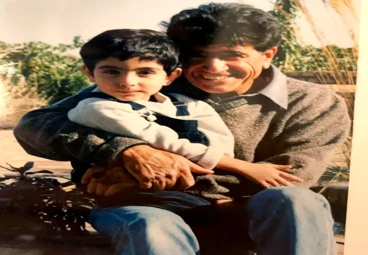 دلتنگی پسر کوچک استاد شجریان برای پدر 