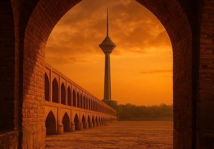 پوستر جالب ذوب‌آهن برای بازی با استقلال