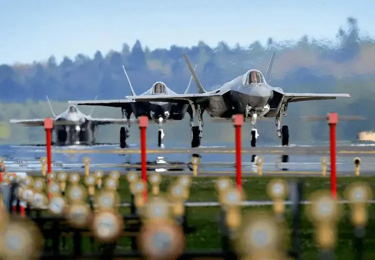 حرکت مشکوک اف-۳۵‌های آمریکا خبرساز شد