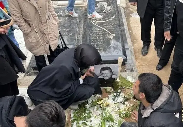 اولین تصویر از محل خاکسپاری رضا رویگری