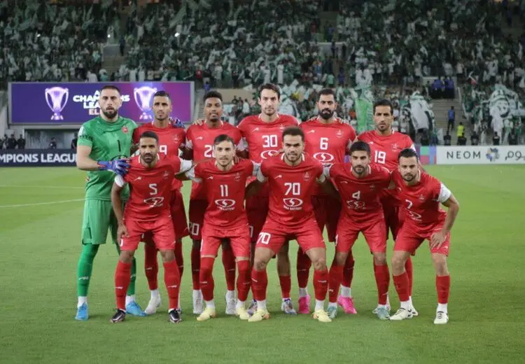 استوری مشترک بازیکنان پرسپولیس قبل از بازی با النصر + عکس