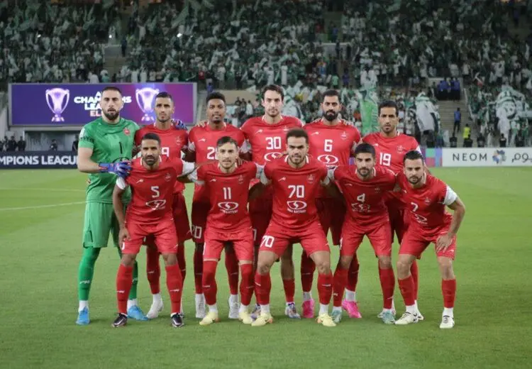 استوری مشترک بازیکنان پرسپولیس قبل از بازی با النصر + عکس