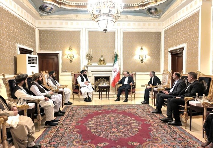 دیدار وزیران خارجه ایران و طالبان در تهران