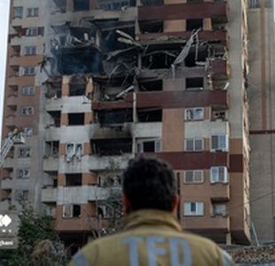 تصاویری از حمله رژیم اسرائیل به تهران