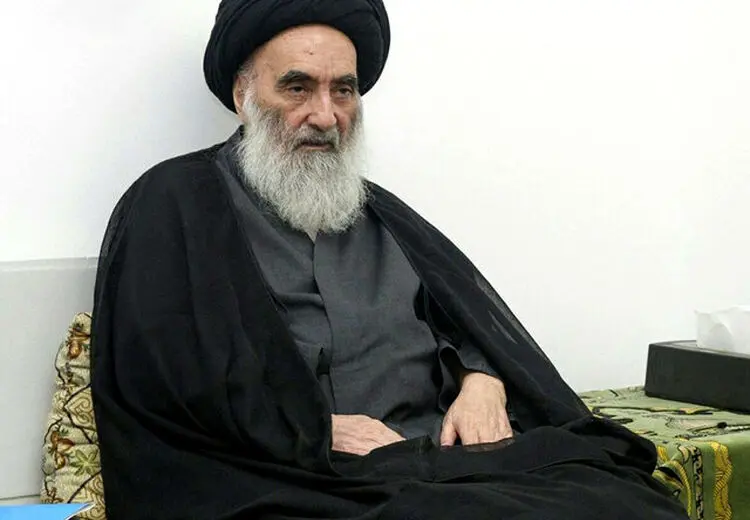 پیام آیت الله سیستانی در پی شهادت رهبر ایران