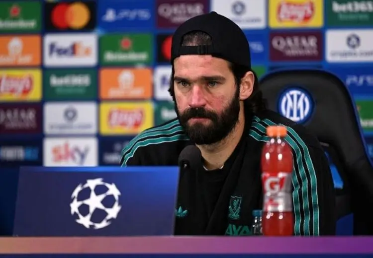 واکنش آلیسون به خط خوردن محمد صلاح