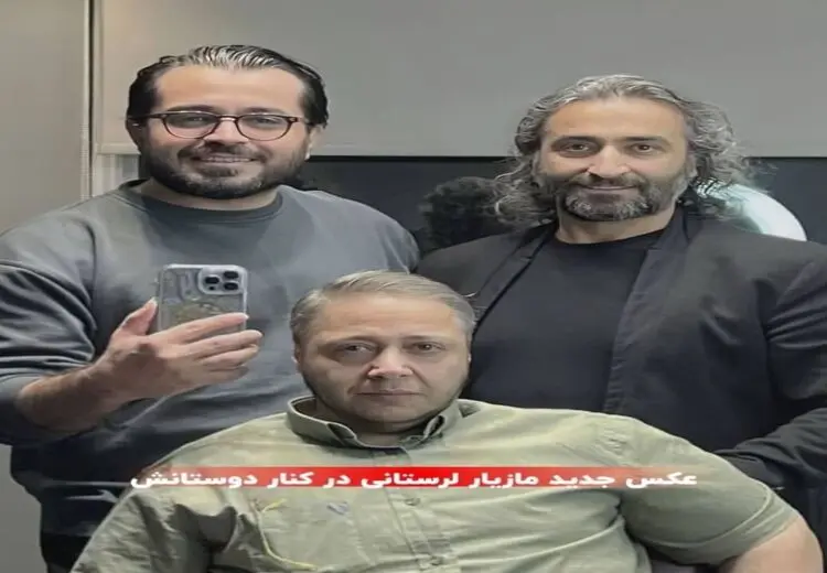 سلفی جدید مازیار لرستانی !