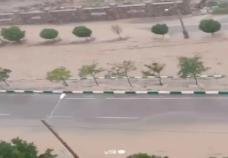 تصاویر ترسناک از وقوع سیل مجدد در مشهد           