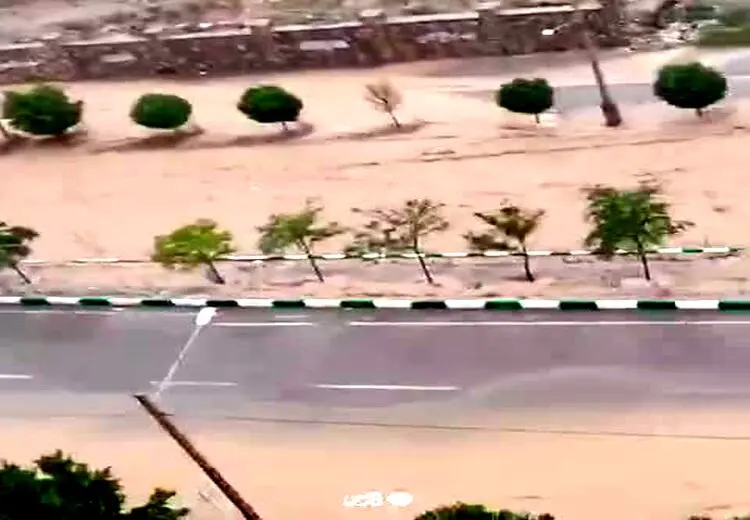 تصاویر ترسناک از وقوع سیل مجدد در مشهد           