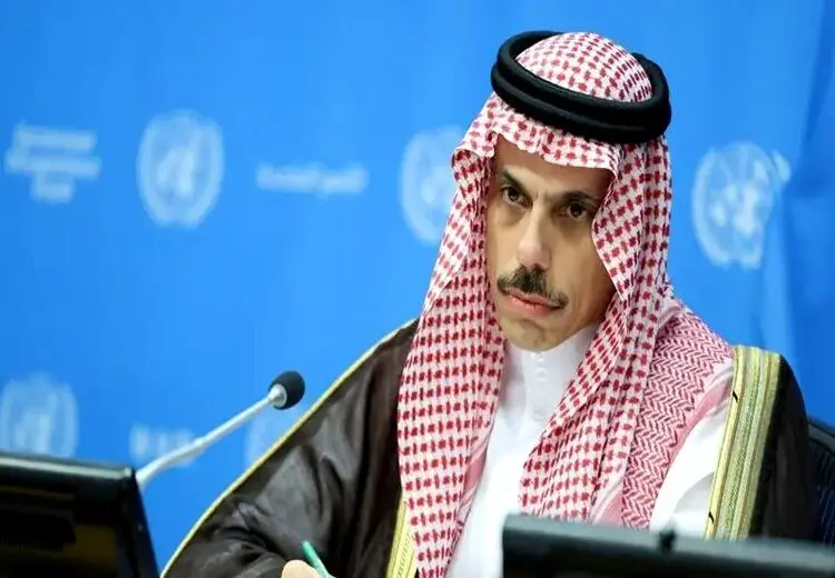 تأکید وزیر خارجه عربستان بر حمایت از آتش‌بس و بازسازی نوار غزه