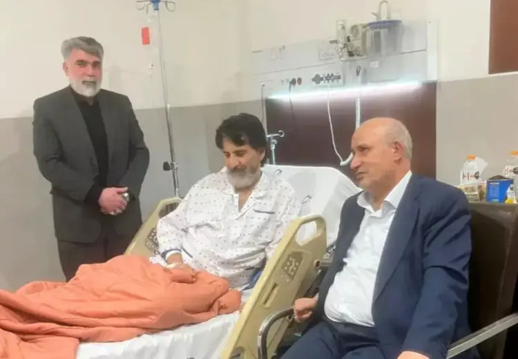 عیادت رئیس فدراسیون از اسطوره استقلال