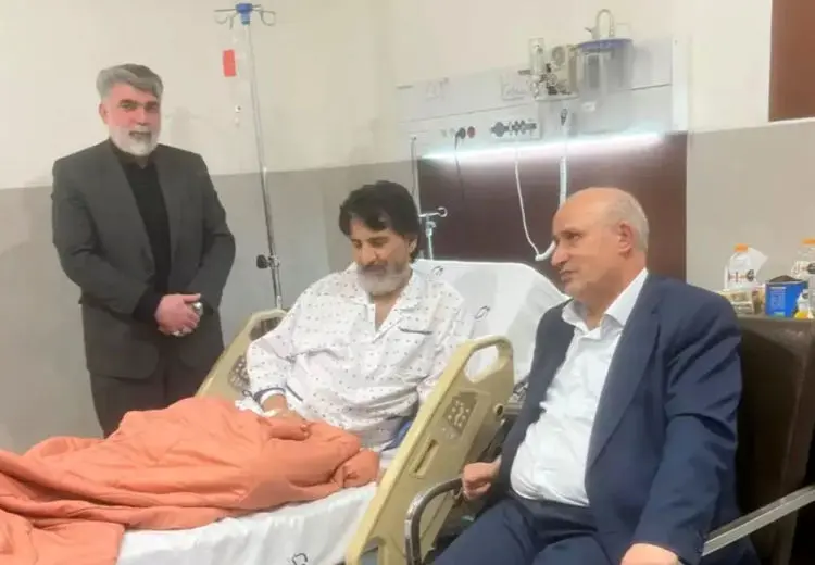 عیادت رئیس فدراسیون از اسطوره استقلال