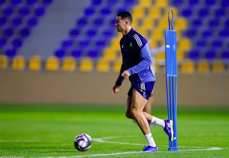 احتمال ادامه اعتصاب کریستیانو رونالدو با وجود بازگشت به تمرینات النصر