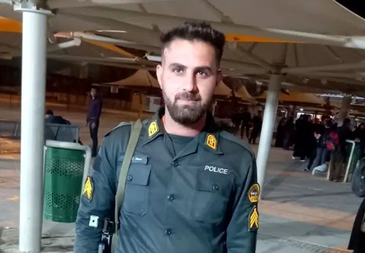 مأمور پلیس دماوند شهید شد + عکس