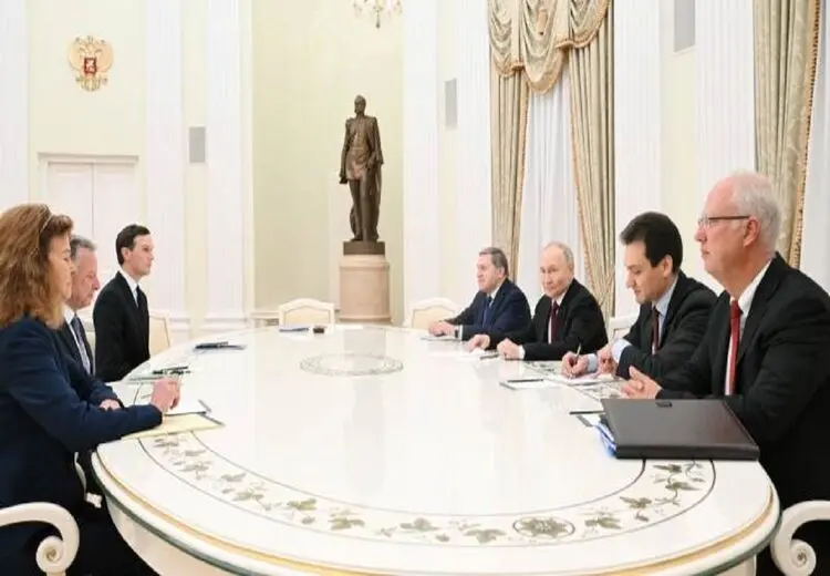 دیدار پوتین با ویتکاف در کرملین آغاز شد
