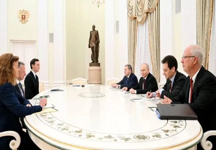 دیدار پوتین با ویتکاف در کرملین آغاز شد
