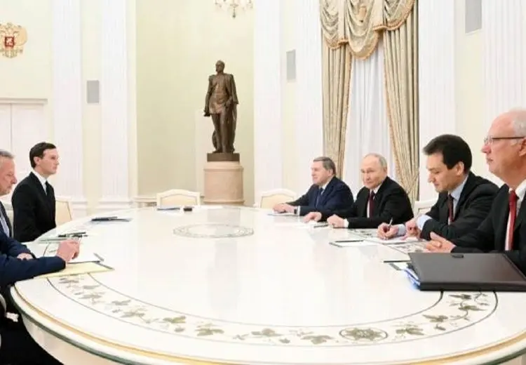 دیدار پوتین با ویتکاف در کرملین آغاز شد