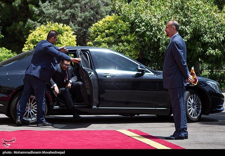 حضور وزیر خارجه سریلانکا در تهران