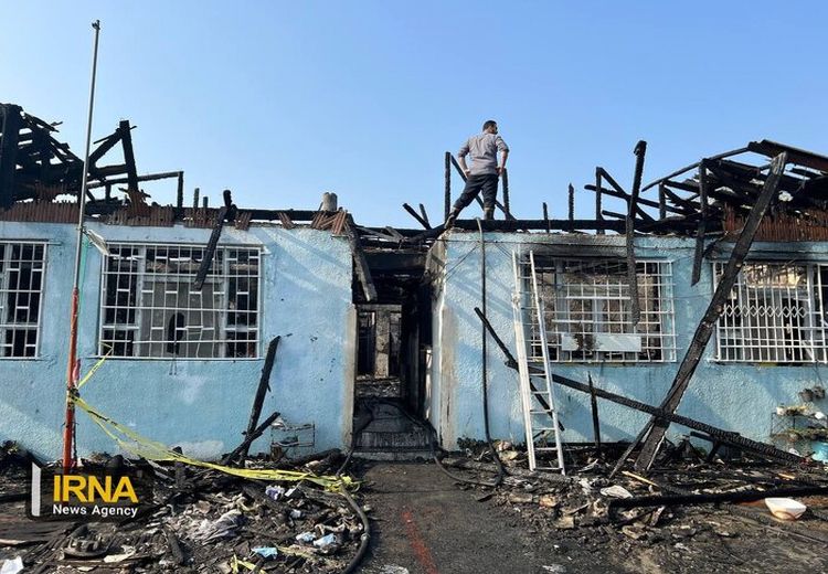 جزئیات آتش‌سوزی مرگبار کمپ ترک اعتیاد لنگرود به روایت عضو خانواده یکی از قربانیان