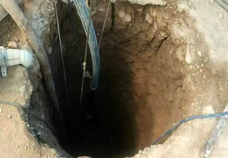 حادثه در کرمانشاه؛ کشاورز صحنه‌ای زیر آوار چاه جان باخت