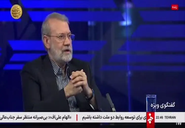 لاریجانی: تدبیر رهبری مذاکرات غیرمستقیم است/ ملت به رهبری آیت‌الله خامنه‌ای اعتماد کنند