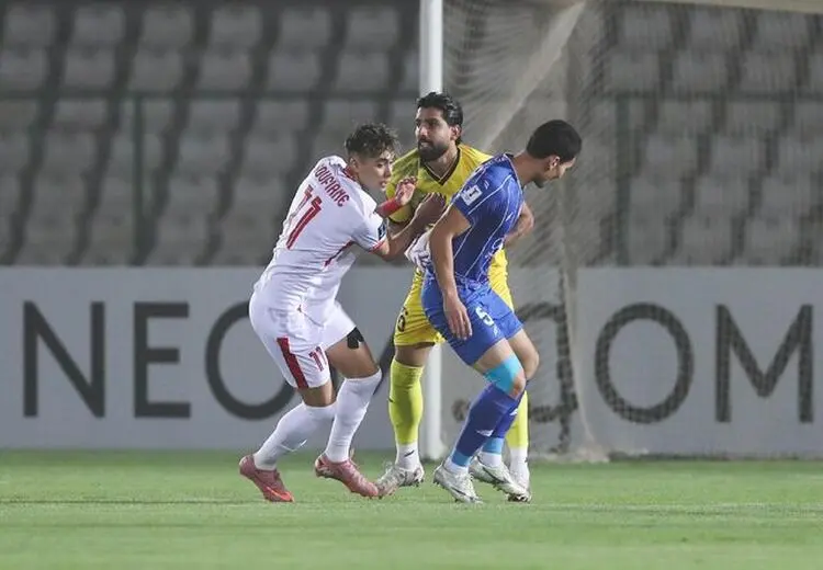 نیمه اول بازی استقلال و المحرق بحرین؛ صفر - صفر