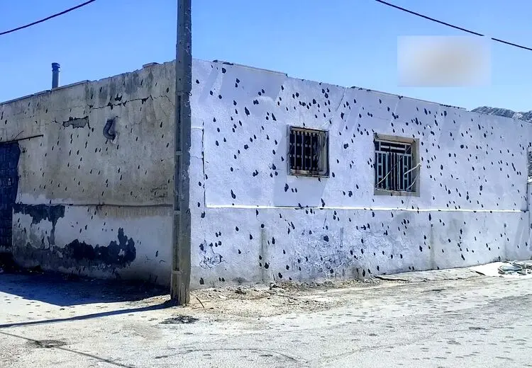  آثار آزمایش موشک جدید آمریکا در لامرد