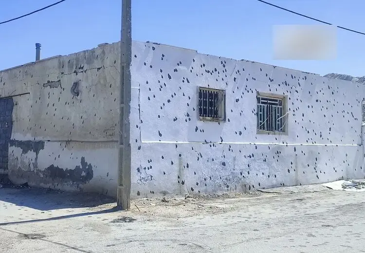  آثار آزمایش موشک جدید آمریکا در لامرد