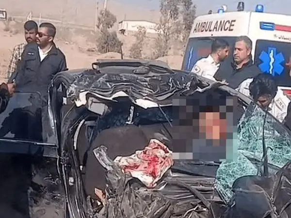 پاسخ پلیس راهور به شایعات مربوط به علت تصادف خودروی خانواده سقاب اصفهانی