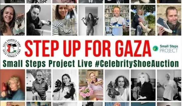  حراج کفش سلبریتی‌های جهان برای کودکان پابرهنه غزه