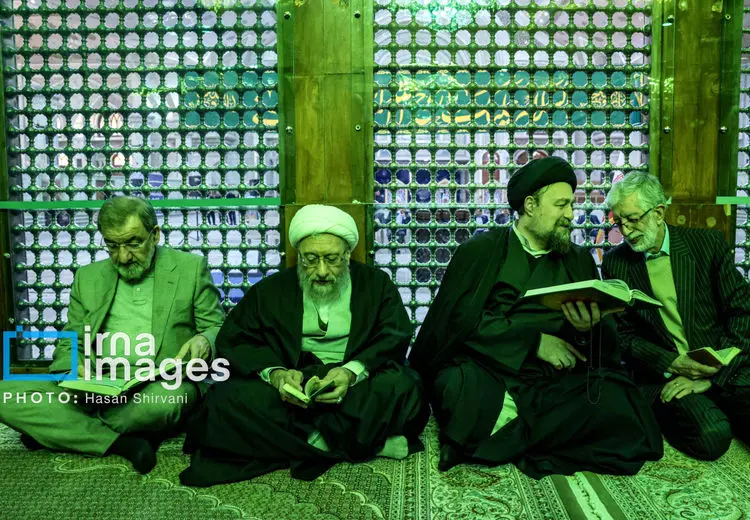  حضور اعضای مجمع تشخیص مصلحت نظام در مرقد بنیانگذار انقلاب