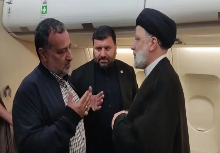 تصاویری از دیدار رییسی با رضی موسوی