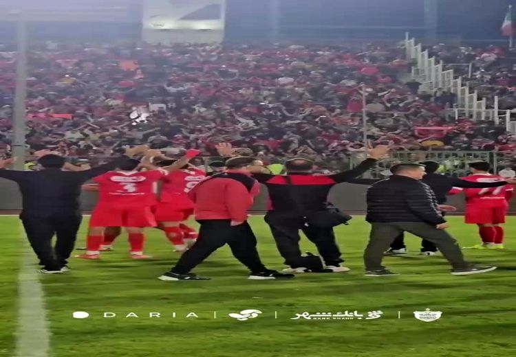 فحاشی پرسپولیسی‌ها به رقیب‌ سنتی! / فیلم