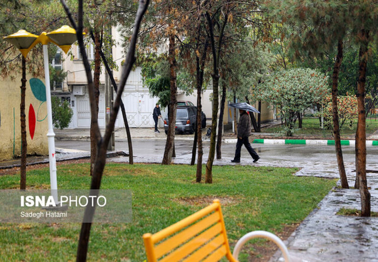 تداوم بارش باران در بیش از ۲۰ استان