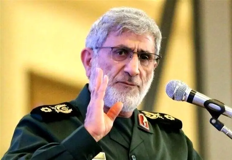 اولین پیام سردار قاآنی بعد از آغاز جنگ