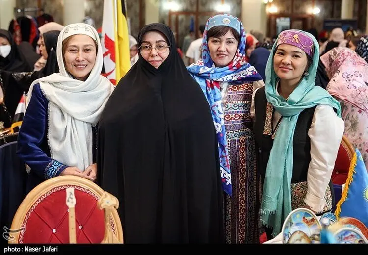 حضور همسر امیرعبداللهیان در افتتاحیه بازارچه خیریه انجمن دیپلماتیک بانوان
