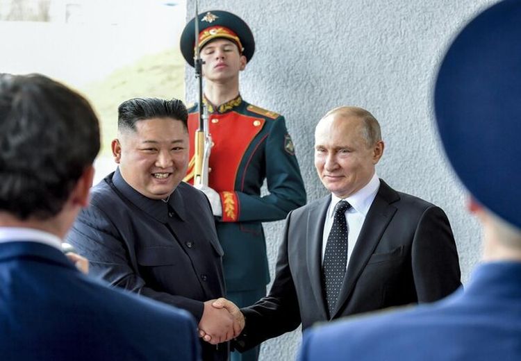 کاخ سفید خبر داد: نامه‌نگاری پوتین و رهبر کره شمالی برای قرارداد تسلیحات
