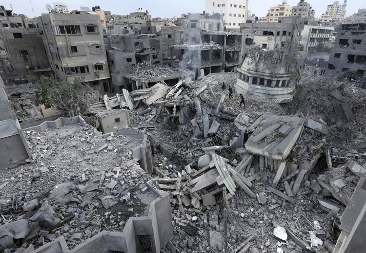 تصاویری وحشتناک از وضعیت غزه