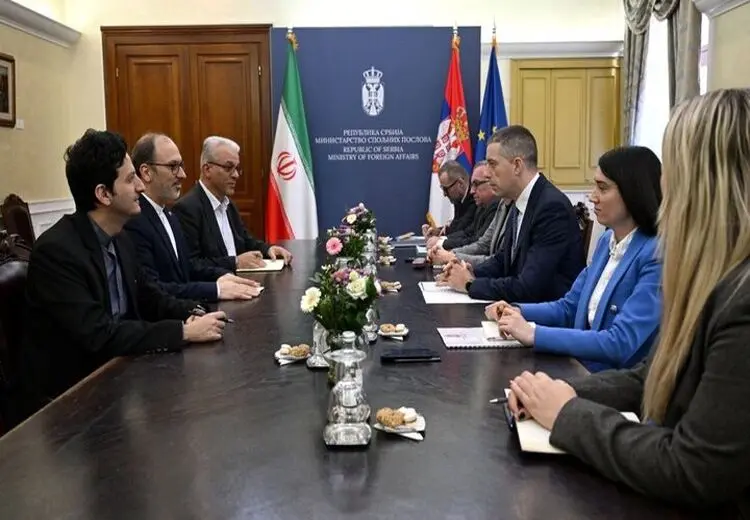 دیدار سفیر جدید جمهوی اسلامی ایران با وزیر خارجه صربستان