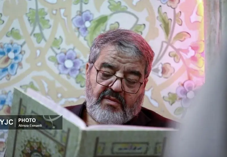 سردار جلالی در ختم پسرِ کاظم صدیقی رویت شد