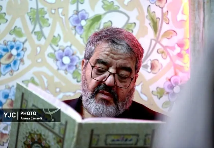 سردار جلالی در ختم پسرِ کاظم صدیقی رویت شد