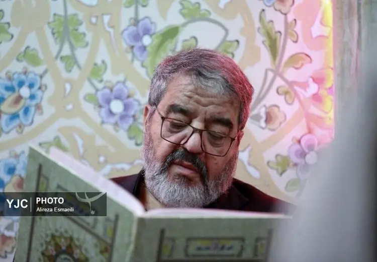 سردار جلالی در ختم پسرِ کاظم صدیقی رویت شد