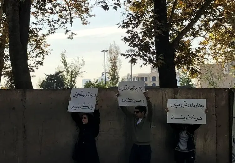 ماجرای یک تجمع علیه شهرداری در تجریش تهران
