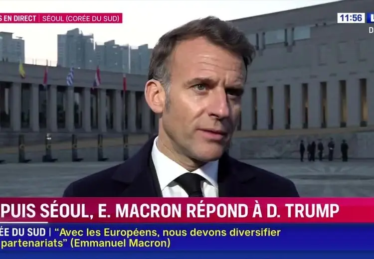 پاسخ مکرون به ترامپ: اظهارات او نه شایسته است و نه در سطح استانداردهای مورد انتظار/ فیلم