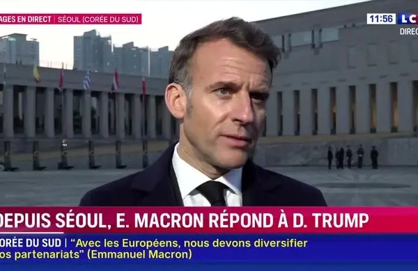 پاسخ مکرون به ترامپ: اظهارات او نه شایسته است و نه در سطح استانداردهای مورد انتظار/ فیلم