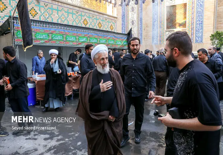 صدیقی در مراسم ختم شهید طهرانچی