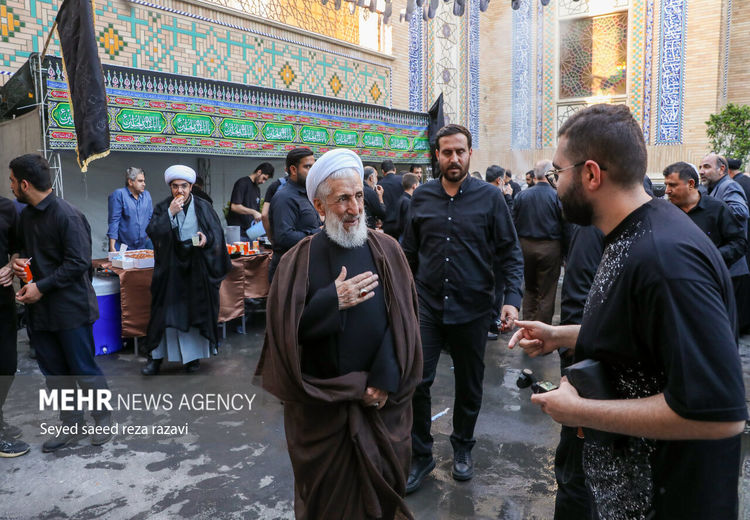 صدیقی در مراسم ختم شهید طهرانچی